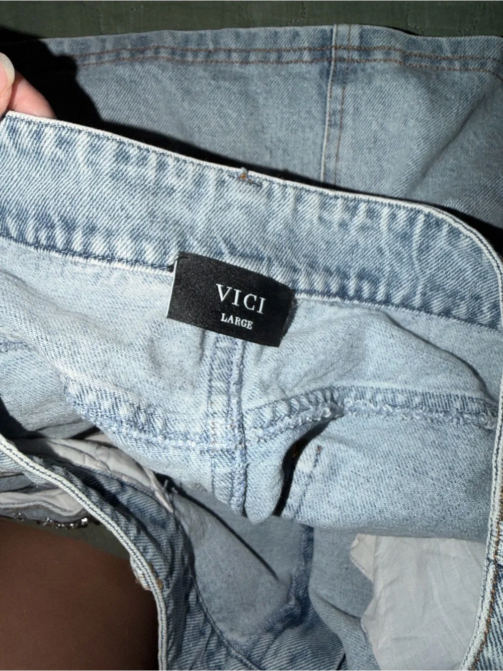 Vici coordinated denim